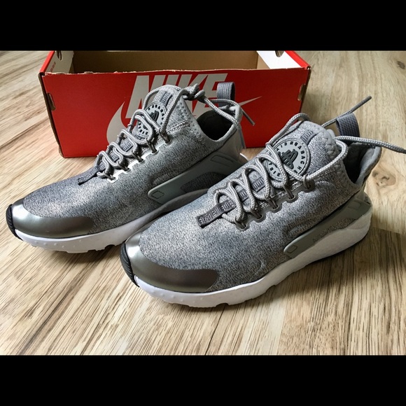 NIKE Air Huarache Run Ultra Se Dust Pewter - Picture 1 of 4